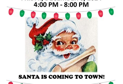 Save the date poster for Oelwein's 22nd annual Olde Tyme Christmas event: Fri. Dec. 6, 2024 4pm-8pm.